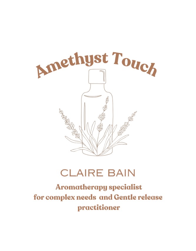 Amethyst Touch Aromatherapy specialist logo