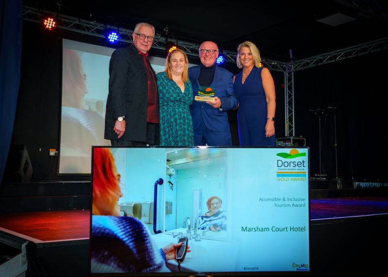 gold award for Accessible and Inclusive Tourism Business