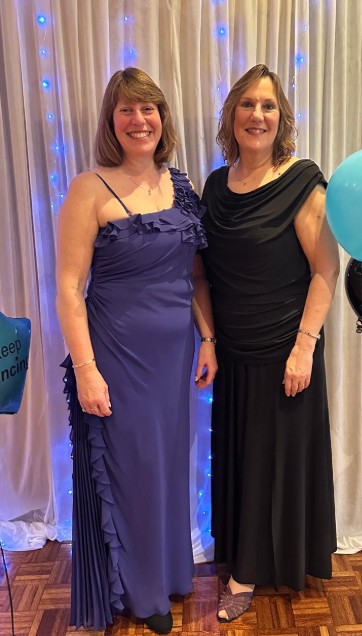 Latin & Ballroom dancers Suzanne Hancock and Julie Tucker