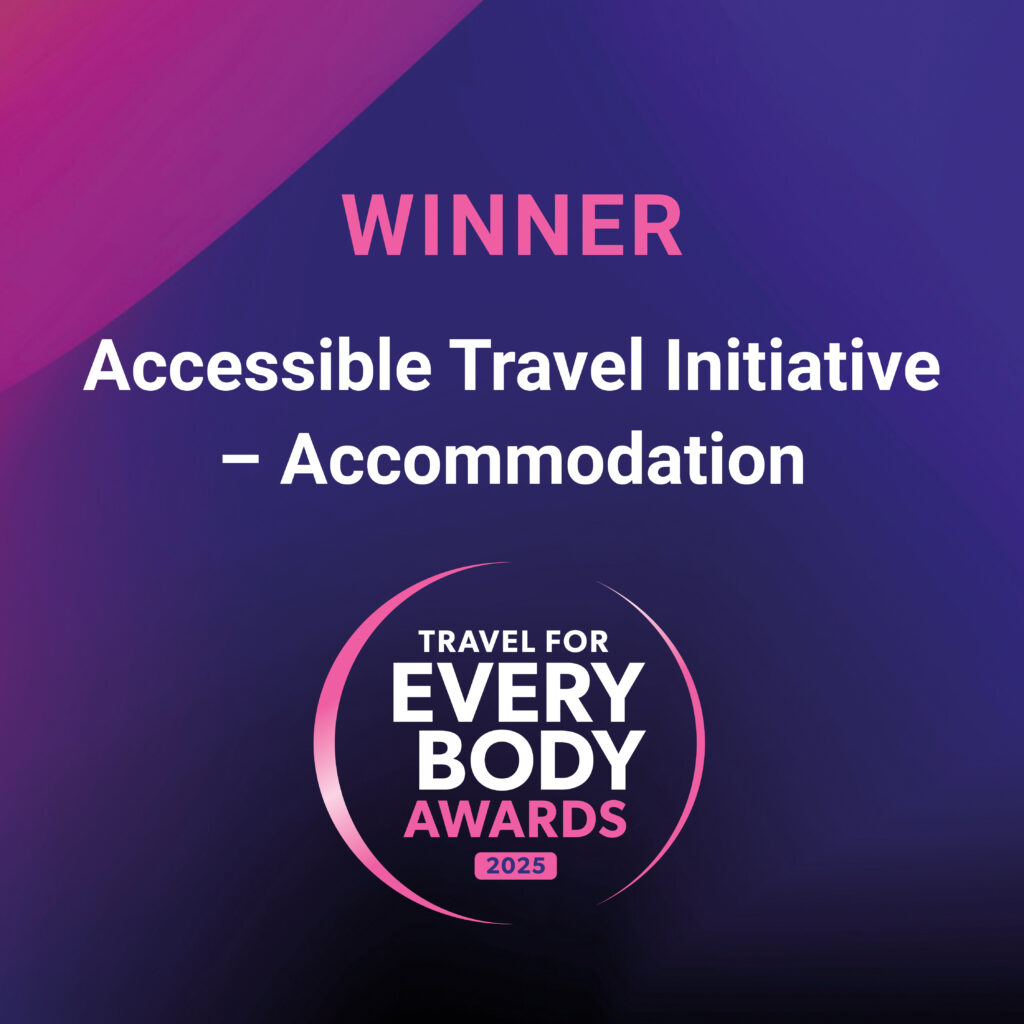Winner logo for the Travel For Everybody Awards 2025